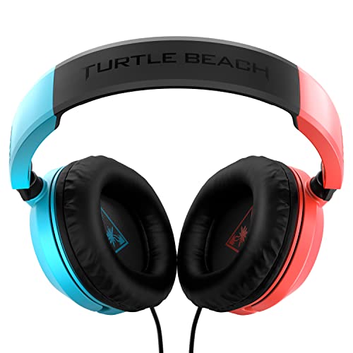 Turtle Beach Recon 50 Gaming Headset - Xbox Series X, Xbox Series S, Xbox One, PS5, PS4, PlayStation, Mobile & PC with 3.5mm - Removable Mic, 40mm Speaker, Red And Blue - color: Red / Blue