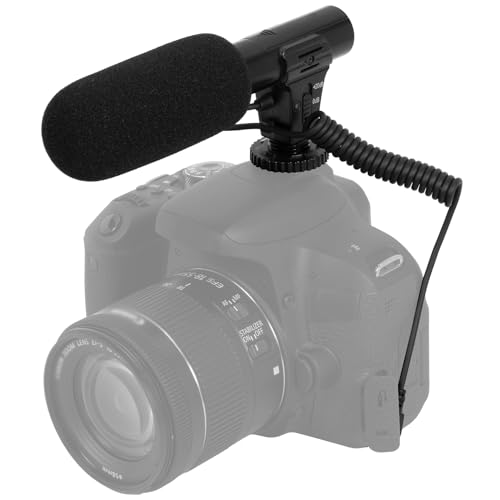 Deco Gear Universal Mini Condenser Shotgun Microphone for Digital Cameras