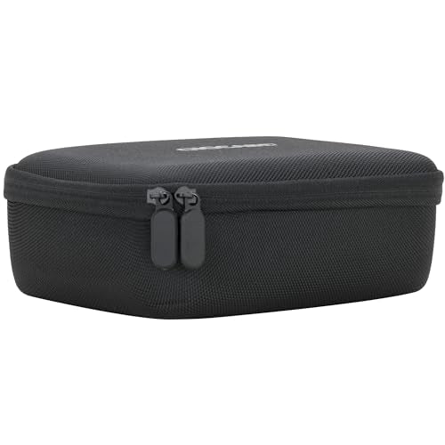 Case for Scarlett Solo 3rd & 4th Gen – Travel Storage for Audio Interface + Compatible with Maxone, Seagate, LaCie, WD External Hard Drives – Water-Resistant Protective Case w/Strap & Pocket - size: Small
