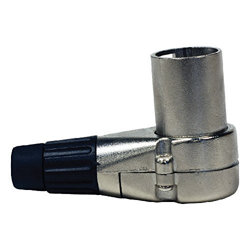 Seismic Audio - SAPT326-4Pack - 4 Pack of Adjustable Right Angle 3 Pin XLR Male Connectors - Pro Audio DJ Band XLR 7 Position Plugs
