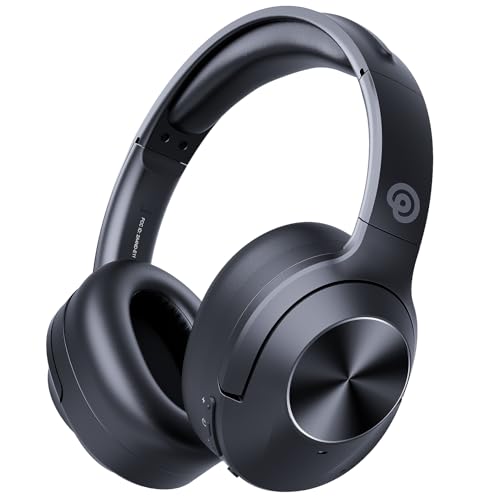 Vonaural Active Noise Cancelling Headphones, Upgraded Wireless Bluetooth Headphones Over Ear (Carbon Black) - color: Carbon Black