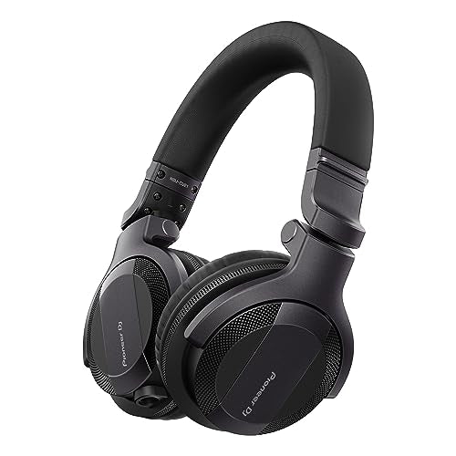 Pioneer DJ HDJ-CUE1 On-Ear Wired DJ Headphones, Foldable, Dark Silver | For new and everyday DJs, on-ear wired DJ monitoring headphones, comfortable, foldable, swivel earcups, clear cueing