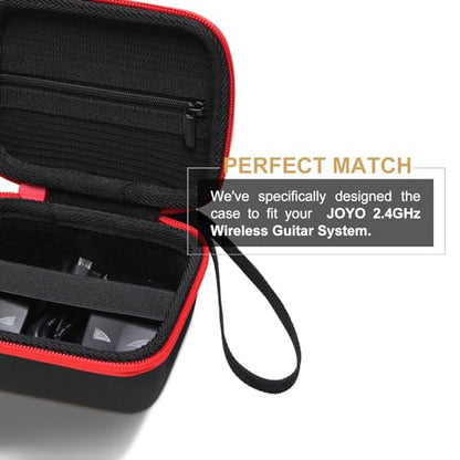 LTGEM EVA Hard Case for LEKATO, Xvive U2, Getaria, SWIFF, AKLOT Wireless Guitar Transmitter Receiver (Inside: 4.3 * 3.4 * 1.6 in) - size: For Universal Guitar Receiver