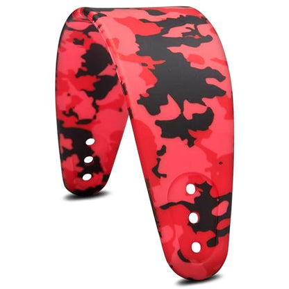 WC HeadbandZ Arctis Nova - Upgraded Silicone Headband for Arctis Nova Headsets by Wicked Cushions - Enhanced Flexibility, Comfort, and Style with Matching Earpad Designs | Red Camo - color: Red Camo
