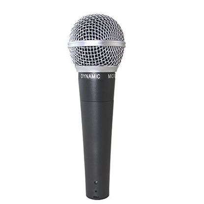 Wm58 Classic Style Dynamic Vocal Instrument with Clean Sound, Metal Body Microphone (not with Cable) - color: wm58