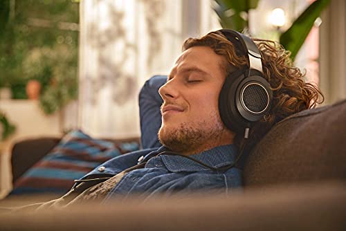 Philips Open Back Wired Headphones - Cushioned Over Ear Headphones with Adjustable Headband for Ultimate Comfort and Superior Sound Quality, Plugs into TV, Stereo or PC, Ideal for Podcasts or Music - style: Performance Audio | SHP9600