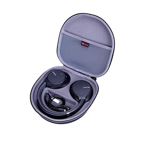 XANAD Hard Case for Sony WH-CH720N/WH-CH520N/WH-CH710N/WH-CH510 Wireless Bluetooth Noise Canceling Over The Ear Headphones - Storage Protective Travel Carrying Bag(Grey) - color: Gray