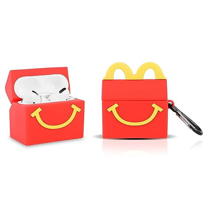 (2Pack+Cleaner Pen) XMBYGY Case for Apple AirPods Pro 2nd/1st Generation Wireless Earbuds with Cleaning Pen Kit, Silicone Cute Charging Case Shockproof Protective Cover for AirPods Pro 1/2 (FSL+M) - color: FSL+M