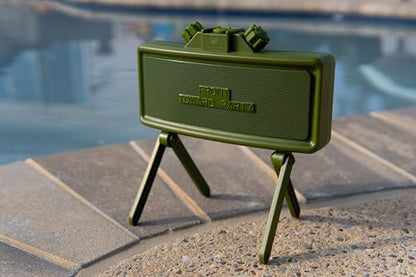 Claymore Portable Bluetooth Speakers | Stereo Sound, Loud Speakers, Hi-Fi Audio | Waterproof, Dustproof, Shockproof Indoor and Outdoor Speaker, Beach, Pool Parties, Camping