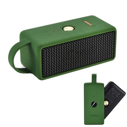 Silicone Protective Case Skin Cover Compatible with Marshall Emberton III Portable Bluetooth Speaker (Green)
