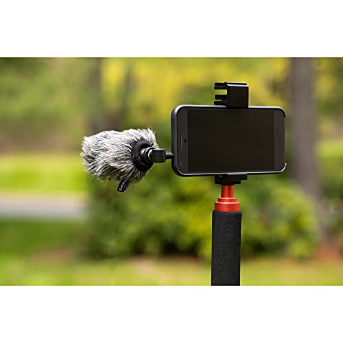 Saramonic Unidirectional Micro-Shotgun Microphone with 3.5mm TRRS Output for Smartphones, Tablets, Computers and More with a 3.5mm Headphone Port (SmartMic5S)