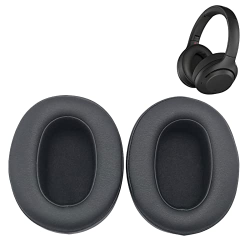 Earpads for Sony WH-XB900N Replacement Ear Cushion Pads with Protein Leather and Memory Foam for Sony WHXB900N Headphones ONLY, Black