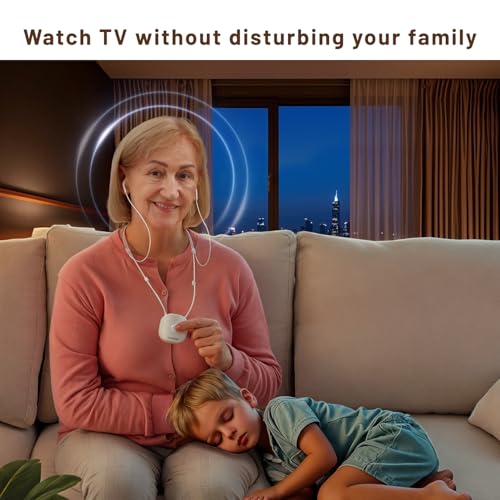 Holdsound Wireless Headphones for TV, TV Headphones Wireless for Seniors with USB/Optical Transmitter, No Delay, 15Hrs Playtime, 100ft Range, Easy to Use, Comfortable Fit