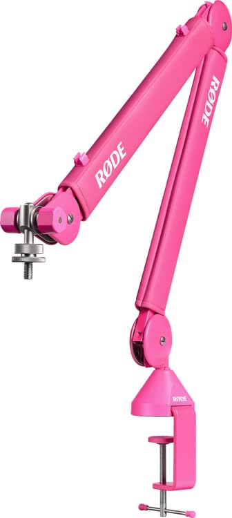 RØDE PSA1+ Professional Studio Boom Arm with Spring Damping, Purple - color: Purple, style: PSA1+