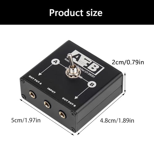 Passive 3.5mm Sound Splitter 1 Input to 2 Outputs Multiple Device Compatibility High Signals Claritys Multiple Input Sound Selectors
