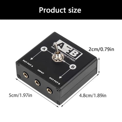 Passive 3.5mm Sound Splitter 1 Input to 2 Outputs Multiple Device Compatibility High Signals Claritys Multiple Input Sound Selectors