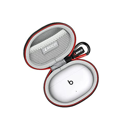 RLSOCO Carrying Case for Beats Studio Buds/Studio Buds+ True Wireless Noise Cancelling Earbuds - Black (Case Only) - color: Black