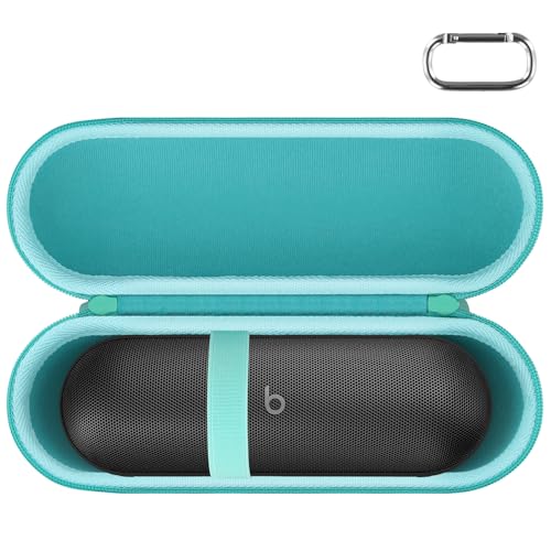 Aenllosi Hard Case for Beats Pill - Speaker Mint Green | EVA case construction, Water-resistant design, Dust-resistant design, Case only - color: Mint Green