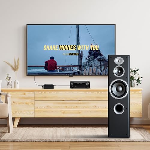2 Channel Audio Mixer, Supports Two Stereo Audio Input Mixer and Output Audio Mixer, Contains Two 3.5mm Audio Cables and a USB Power Supply Cable, Suitable for PCs, Mobile Phones, laptops, etc