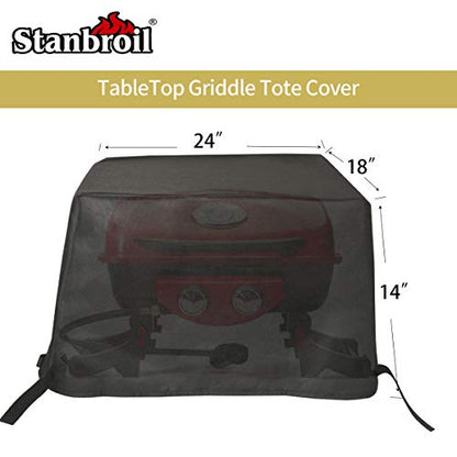 Stanbroil Grill Cover for Cuisinart CGG-522 Dual Blaze Two Burner Gas Grill | Waterproof material, for cuisinart CGG-608 CGC-10522 professional portable gas grill