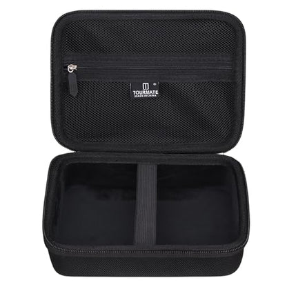 Tourmate Hard Storage Case for Necode Bluetooth Headset,Travel Case for Trucker Wireless Headset,Protective Hard Shell Portable Travel(Box for Sale) (Black)