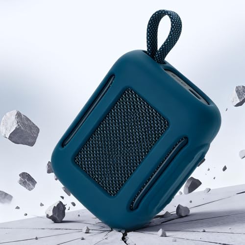 Protective Silicone Sleeve Case for GO 5 Bluetooth-Compatible Speakers, Shockproof and Cover Speakers Protector - color: C