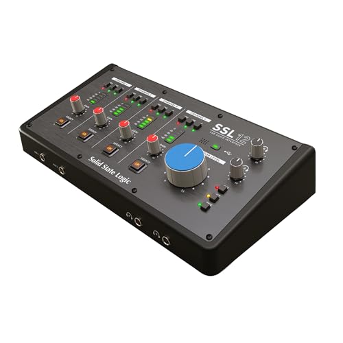 Solid State Logic USB-C Audio Interface 12 12x4