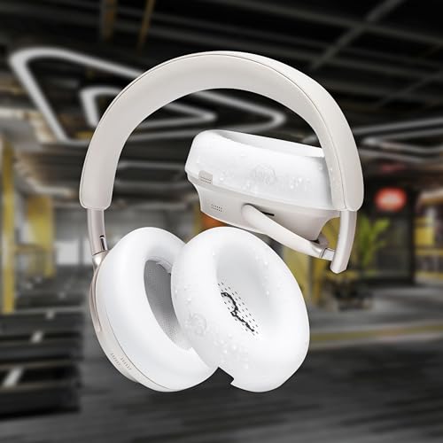 WC SweatZ QC Ultra - Patented Covers for Bose QuietComfort Ultra Gen 1 & 2 | Made by Wicked Cushions | Made with Premium Silicone, Sweatproof & Washable | White - color: White