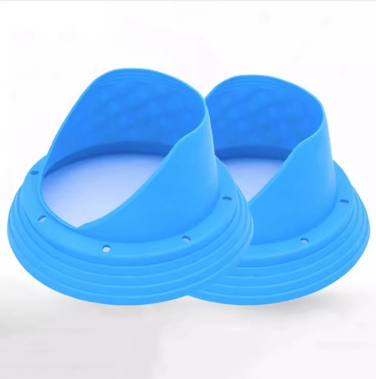 2 Pack Car Door Speaker Rain Shield Cover Baffle 6.5 Inch Speakers Waterproof Weather Protection Case Silicone Cap for Car Audio Radio Stereo Speakers