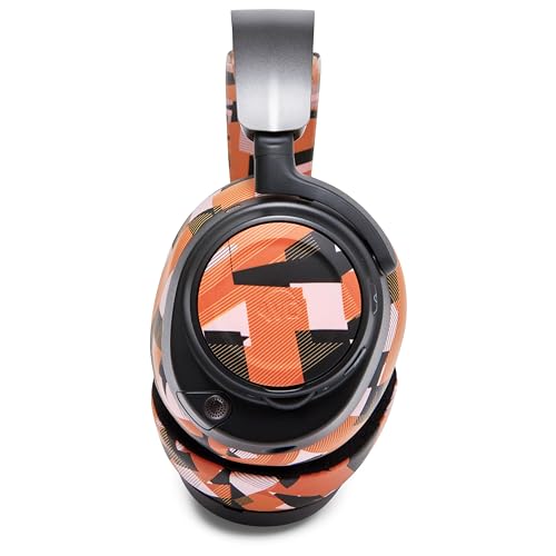WC Side Plates for Arctis Nova Pro Wireless, Pro Wired & Nova Elite | Made by Wicked Cushions | Also fits Nova Pro Omni, 7, 7X & 7P | Orange Prism - color: Orange Prism