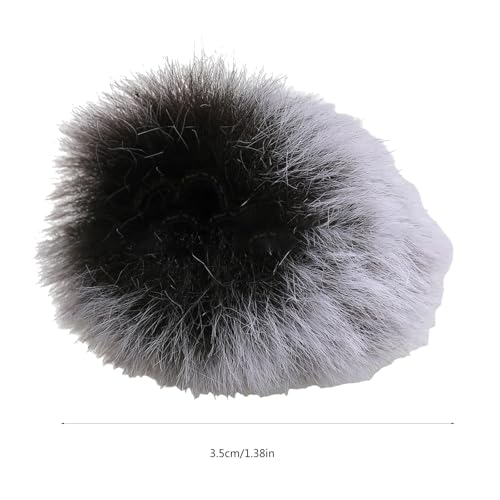 Outdoor VLOG Camera Windproof Noise Reduction Microphone Furry Cover for ZV1 ZV1F ZVE10 ZVE1 Microphone Hair Cover