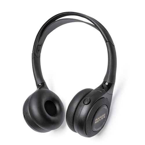 Ear Pads Compatible with Uconnect Headphone Cover Pads for Dodge Grand Caravan Durango Journey, Chrysler Town & Country Pacifica Pinnacle, Honda Pilot, Jeep Grand Cherokee U-Connect Headset