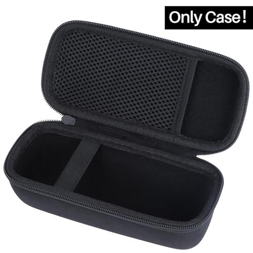 Lebakort Storage Case Compatible with JBL Grip Ambient Light Portable Speaker (Black Case) | Hard shell, shockproof protection, compact speaker protection case, durable handle, easy to carry - color: Black Case