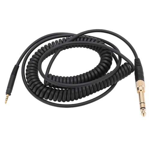 Coiled Headphone Cable Replacement Sound Cord for HD598 HD599 HD569 HD579 HD558 HD518 1. to with 2.5mm to 3.5mm and 6.35mm Plug OFC Stereo AUX Cord