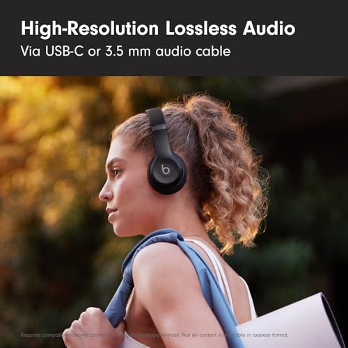 Beats Solo4 with AppleCare+ for Headphones (2 Years) - Matte Black - color: Matte Black, style: With AppleCare+