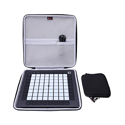 XANAD Hard Case for Novation Launchpad Pro MK3 or AKAI Professional APC Mini MK2 Controller - with Small Storage Accessories Bag