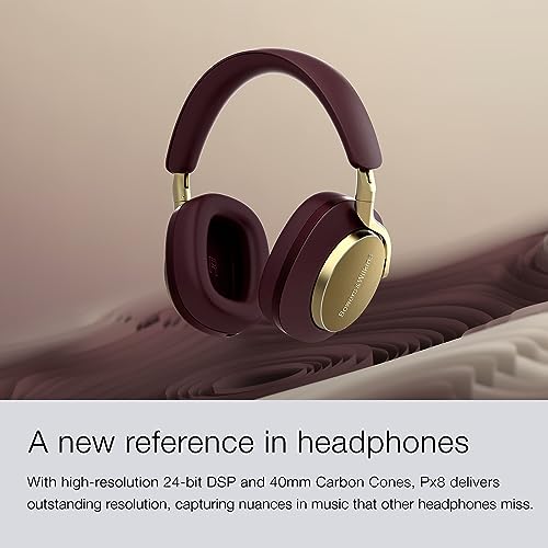 Bowers & Wilkins Px8 Over-Ear Wireless Headphones, Tan - color: Tan