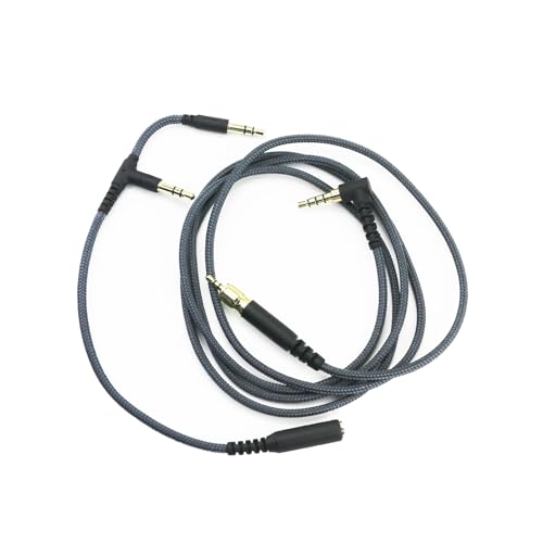 NewFantasia Replacement Audio Cable Compatible with EPOS H6Pro, PC38X, GSP302, GSP301, GSP602, GSP601, H3 Gaming Headsets 2m/6.6ft