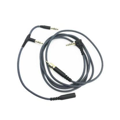 NewFantasia Replacement Audio Cable Compatible with EPOS H6Pro, PC38X, GSP302, GSP301, GSP602, GSP601, H3 Gaming Headsets 2m/6.6ft