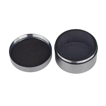 Soundlink Aluminum Alloy Earphone Case Waterproof in Ear Monitor Storage Box with Sponge Lining(Grey) - color: Grey