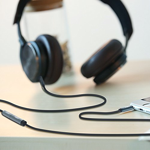 3.5mm Headphone Extension Cable 16FT TRS 3.5mm Male to Female Cord | Sapphire Blue, Metal Shell, Premium Stereo Audio Jack Extension Adapter Aux Cord for Headphone, Speaker, Home Stereo System - size: 16 ft