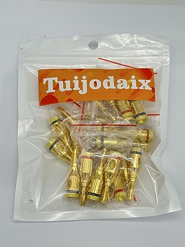 Banana Plugs Open Screw 24K Gold Plated Plugs Audio Jack Connector for Speaker Stereo Cable, 24-Pack (12 Red, 12 Black)