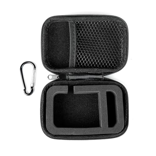 in Ear Monitor Case,CCZ ZC02 PRO EVA Leather Storage Box,Waterproof Earphone Storage Case,Travel Carrying Box,Earphone Storage Bag Suitable for ZS10 PRO/ZS10 PRO X/ZST (Black, 1PACK)