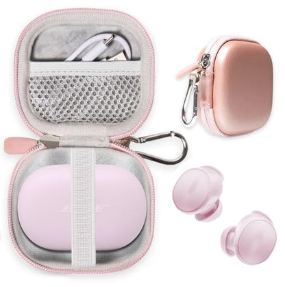 Case for Bose New QuietComfort True Wireless Noise Cancelling Earbuds (Pink) - color: Pink