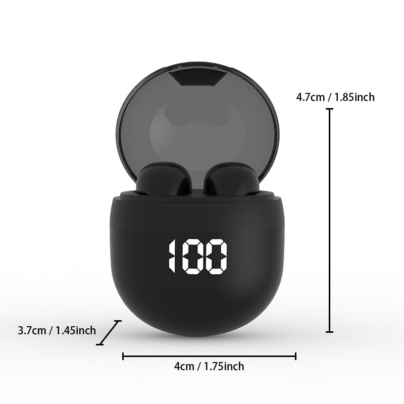 Smallest Invisible Mini Earbuds Wireless Bluetooth，Low Profile Micro Smallest Tiny Discreet Hidden Earbuds for Work，Invisible Sleep Wireless Earphone IPX5 Waterproof