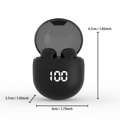 Smallest Invisible Mini Earbuds Wireless Bluetooth，Low Profile Micro Smallest Tiny Discreet Hidden Earbuds for Work，Invisible Sleep Wireless Earphone IPX5 Waterproof