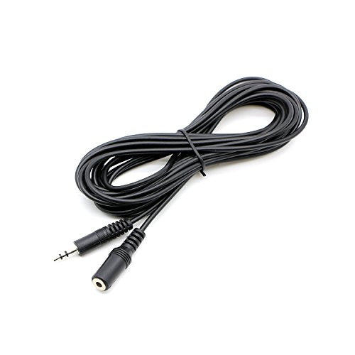 3.5mm Stereo Male to Female Extension Audio Cable Cord (15 Feet) - size: 15 Feet