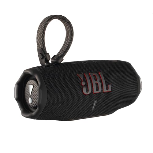 JBL Charge 6 Portable Bluetooth Speaker (Black) | IP68 Waterproof, DustProof, and DropProof, Outdoor Wireless Audio |28Hrs Playtime + Travel Case Bundle - color: Black