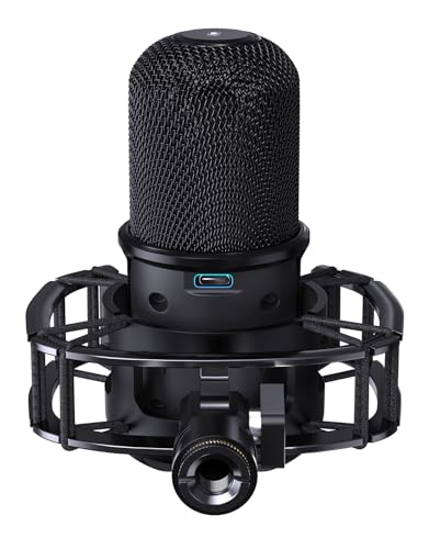 Custom Built for SoloCast Shock Mount with Screw Adapter, Anti-Vibration | Upgrade Elastic Suspension & Holder Clip, for HyperX SoloCast, Mic Stand, Podcast, Streaming, Improves Sound & Recording. - size: HyperX SoloCast Shock Mount