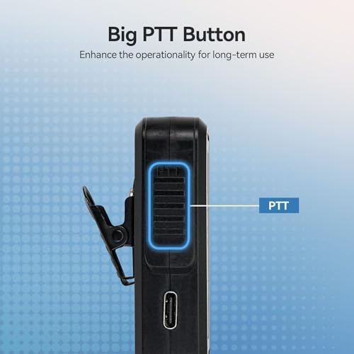 Retevis AI Active Noise Cancellation Walkie Talkie Earpiece, Rechargeable | for RT22/RT21/RT68, Compatible with Pxton, Baofeng, Kenwood Walkie Talkie, Walkie Talkie Earpiece with Mic, Concerts(1 Pack) - style: Noise Reduction and 300mAh battery